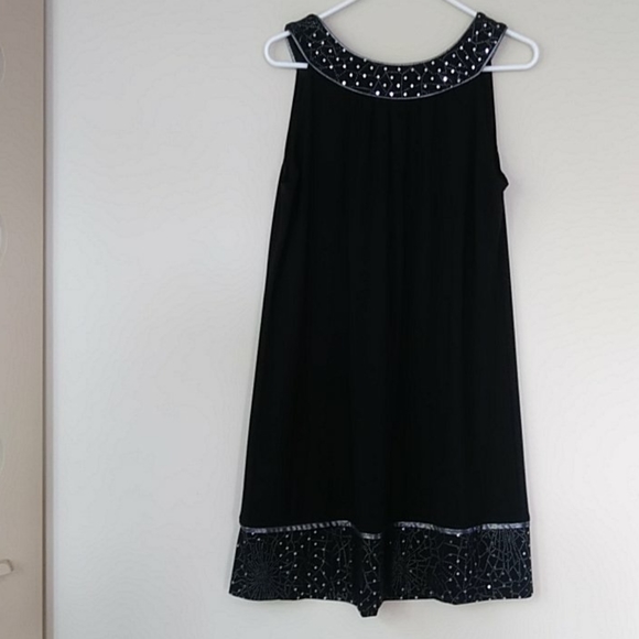 Dress Barn Sparkle Stretch Dress 10 - Picture 9 of 12